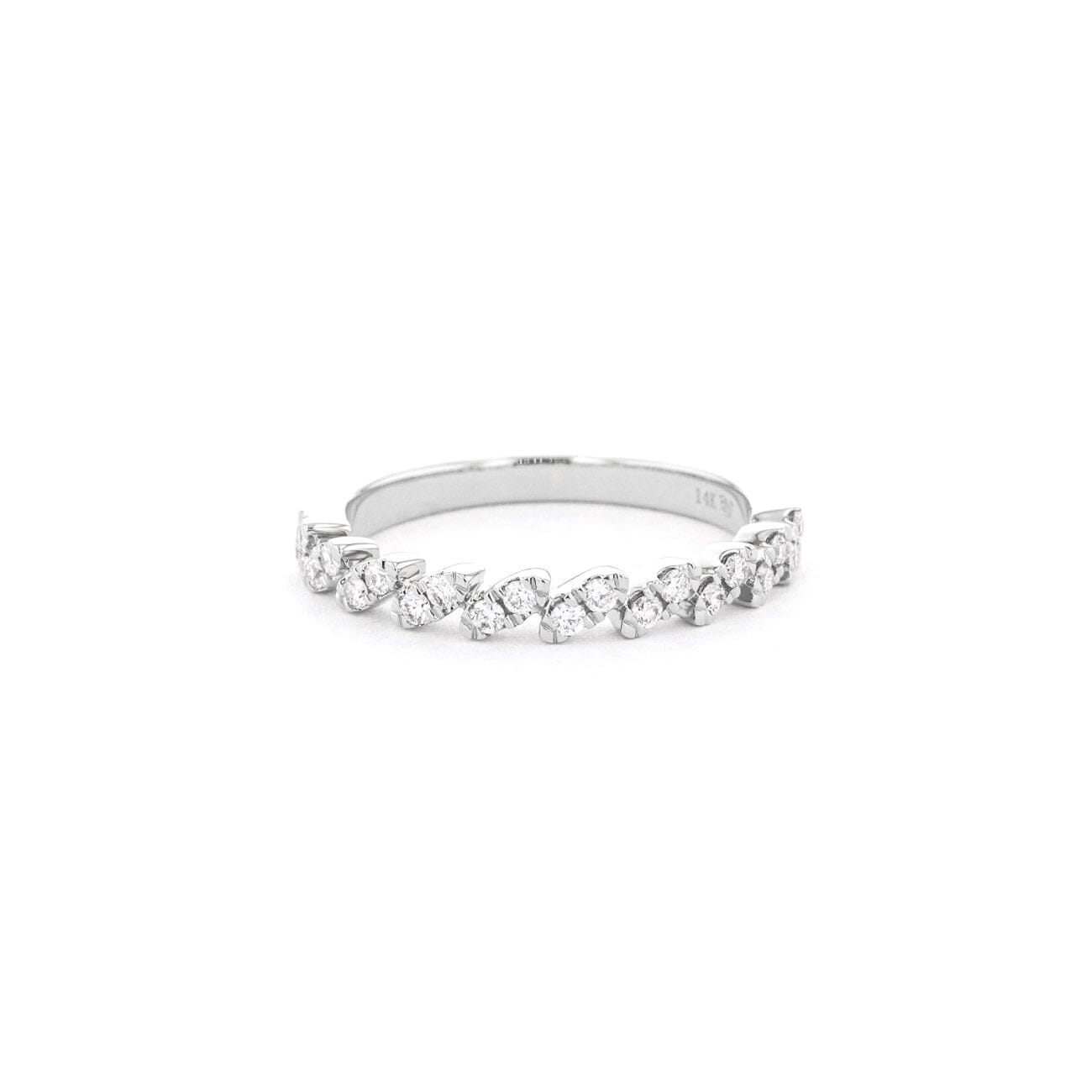 2.8mm Seamless Slanted Marquise Ring Rings Princess Bride Diamonds