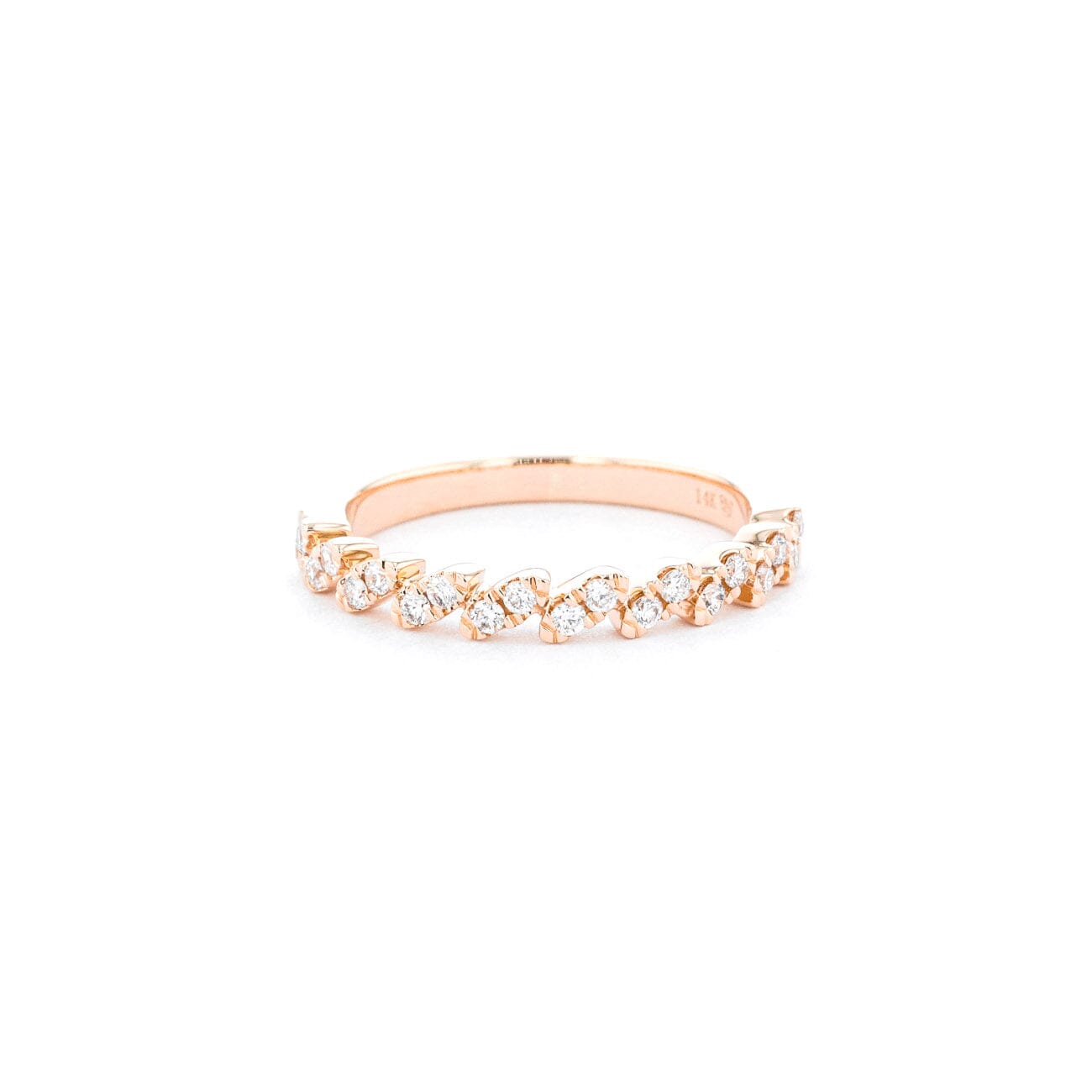 2.8mm Seamless Slanted Marquise Ring Rings Princess Bride Diamonds