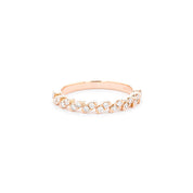 2.8mm Seamless Slanted Marquise Ring Rings Princess Bride Diamonds