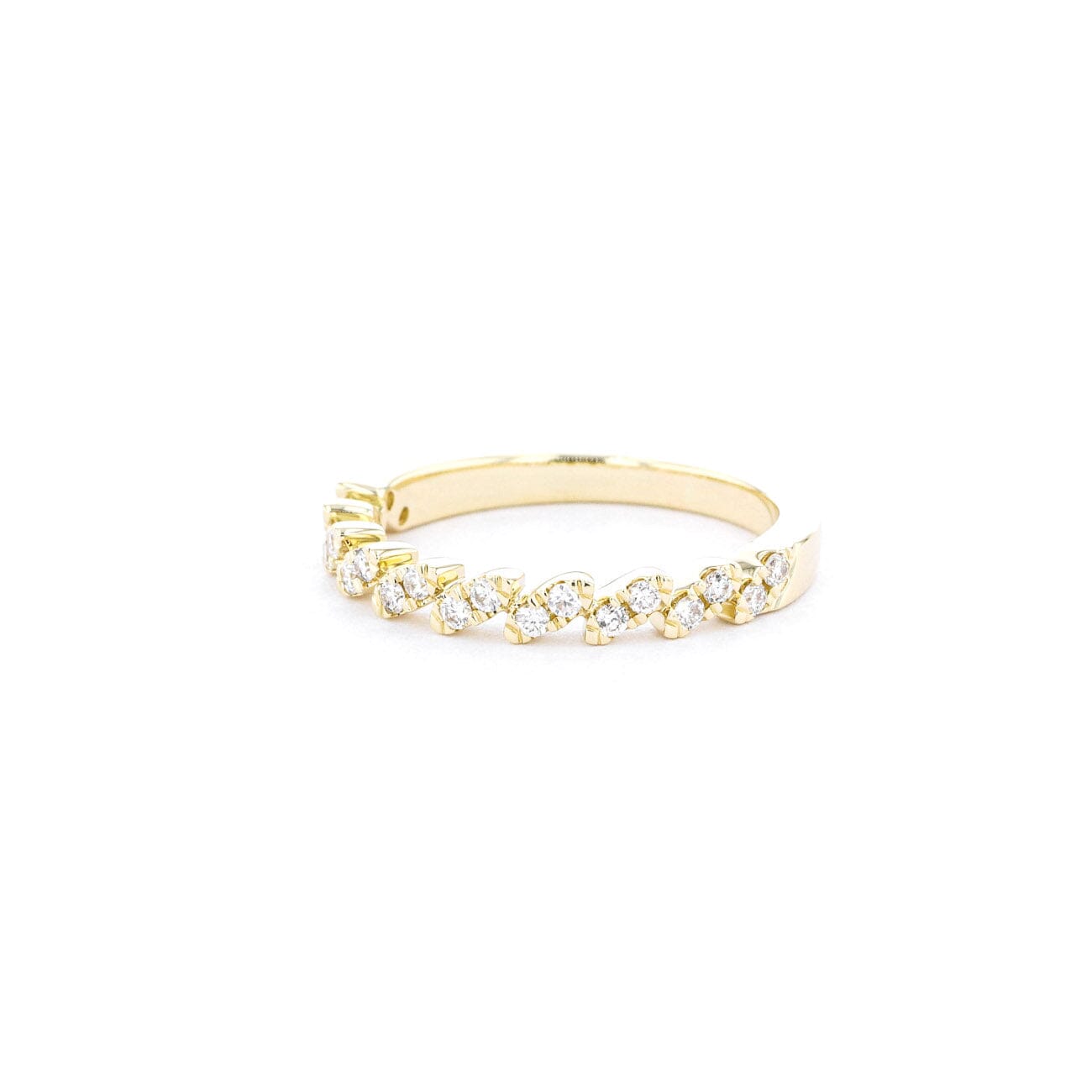 2.8mm Seamless Slanted Marquise Ring Rings Princess Bride Diamonds
