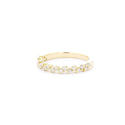 2.8mm Seamless Slanted Marquise Ring Rings Princess Bride Diamonds