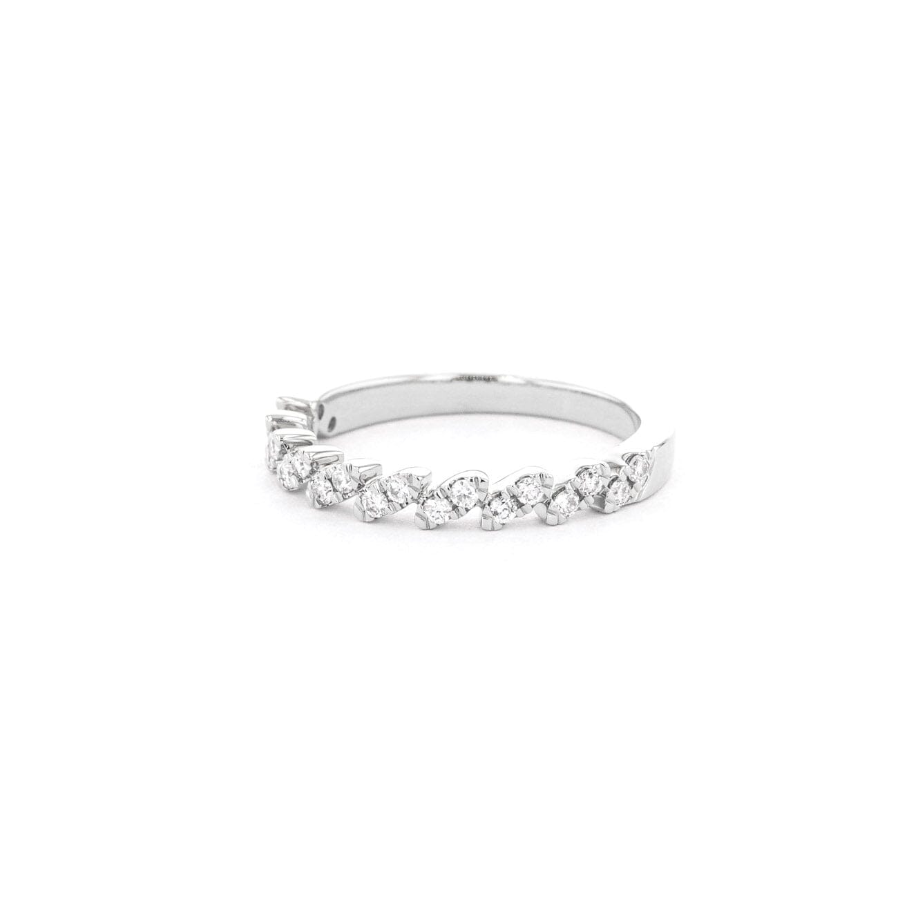 2.8mm Seamless Slanted Marquise Ring Rings Princess Bride Diamonds