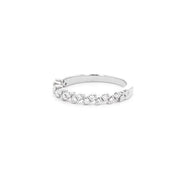 2.8mm Seamless Slanted Marquise Ring Rings Princess Bride Diamonds