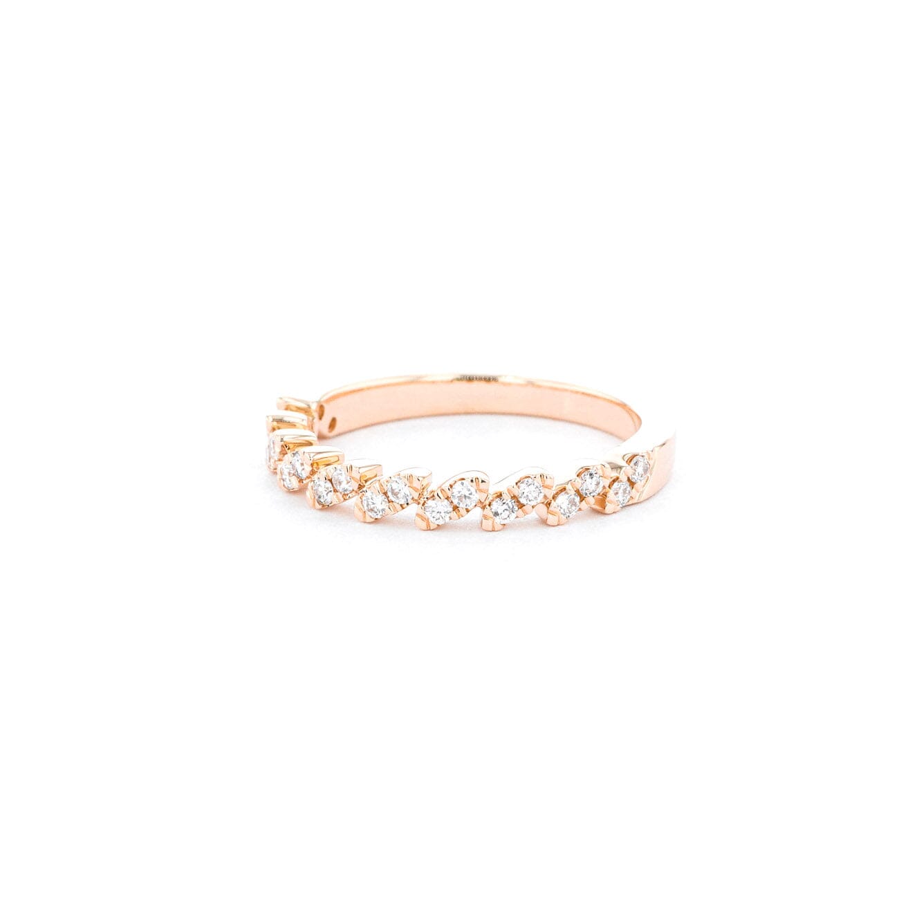 2.8mm Seamless Slanted Marquise Ring Rings Princess Bride Diamonds