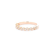 2.8mm Seamless Slanted Marquise Ring Rings Princess Bride Diamonds