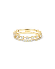 3.4mm Sparkler Double Band