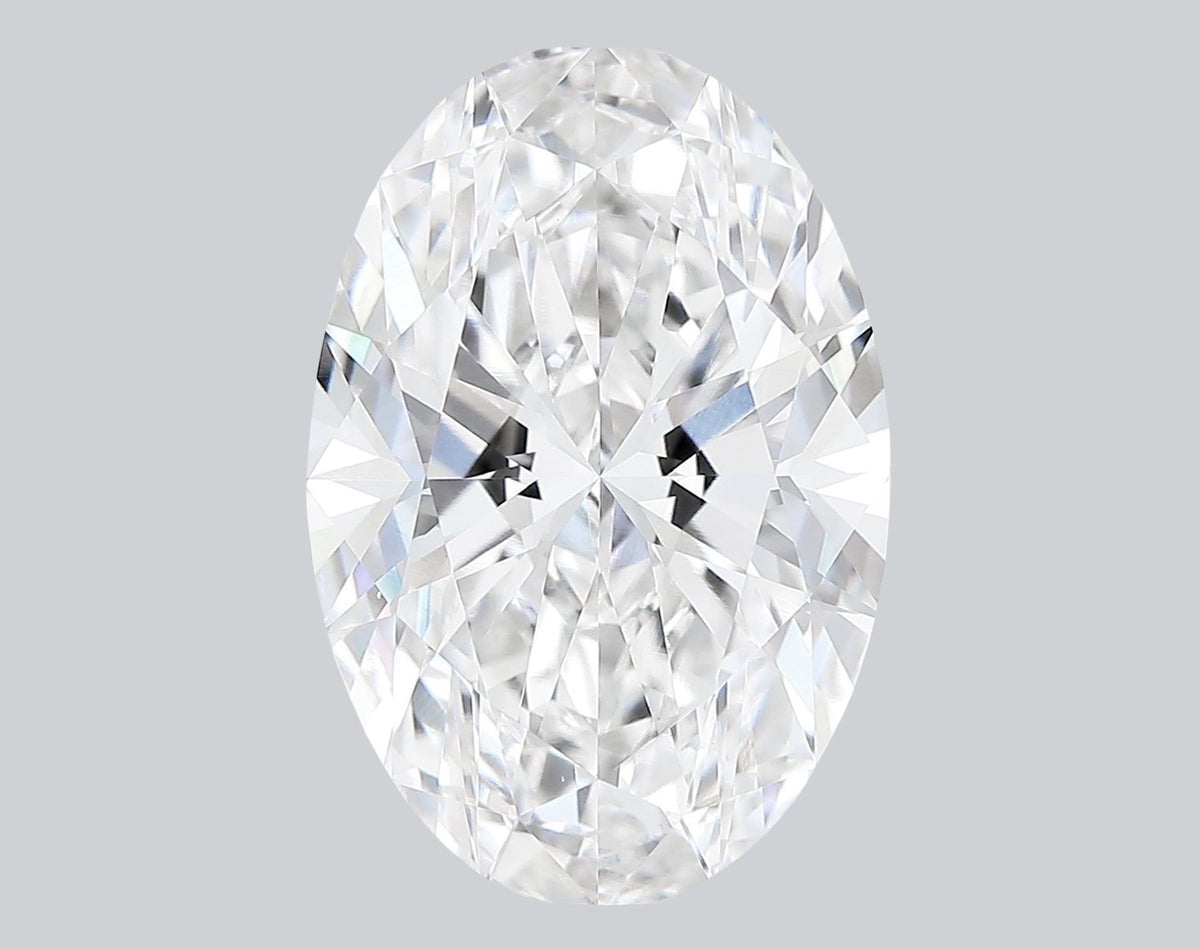 3.04 Carat F-VVS2 Oval Lab Grown Diamond - IGI (126617) - PBD Loose Diamond