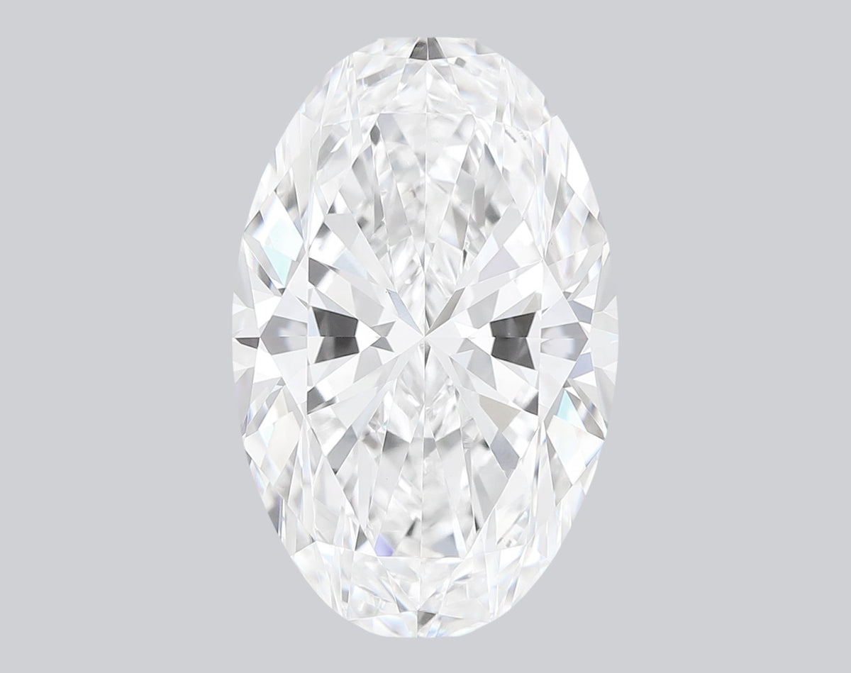 3.05 Carat E-VVS2 Oval Lab Grown Diamond - IGI (128306) - PBD Loose Diamond