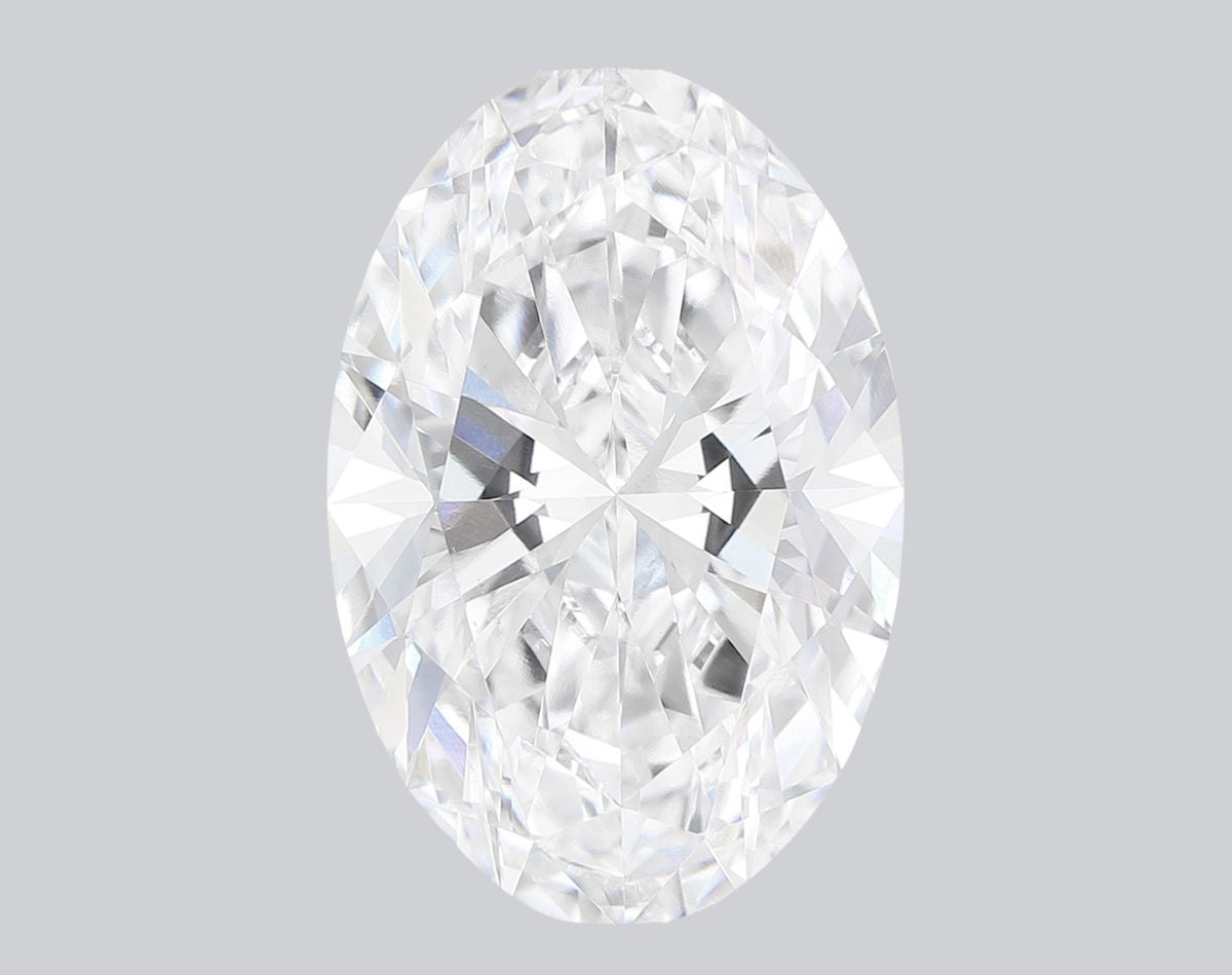 3.07 Carat D-VVS2 Oval Lab Grown Diamond - IGI (128291) - PBD Loose Diamond