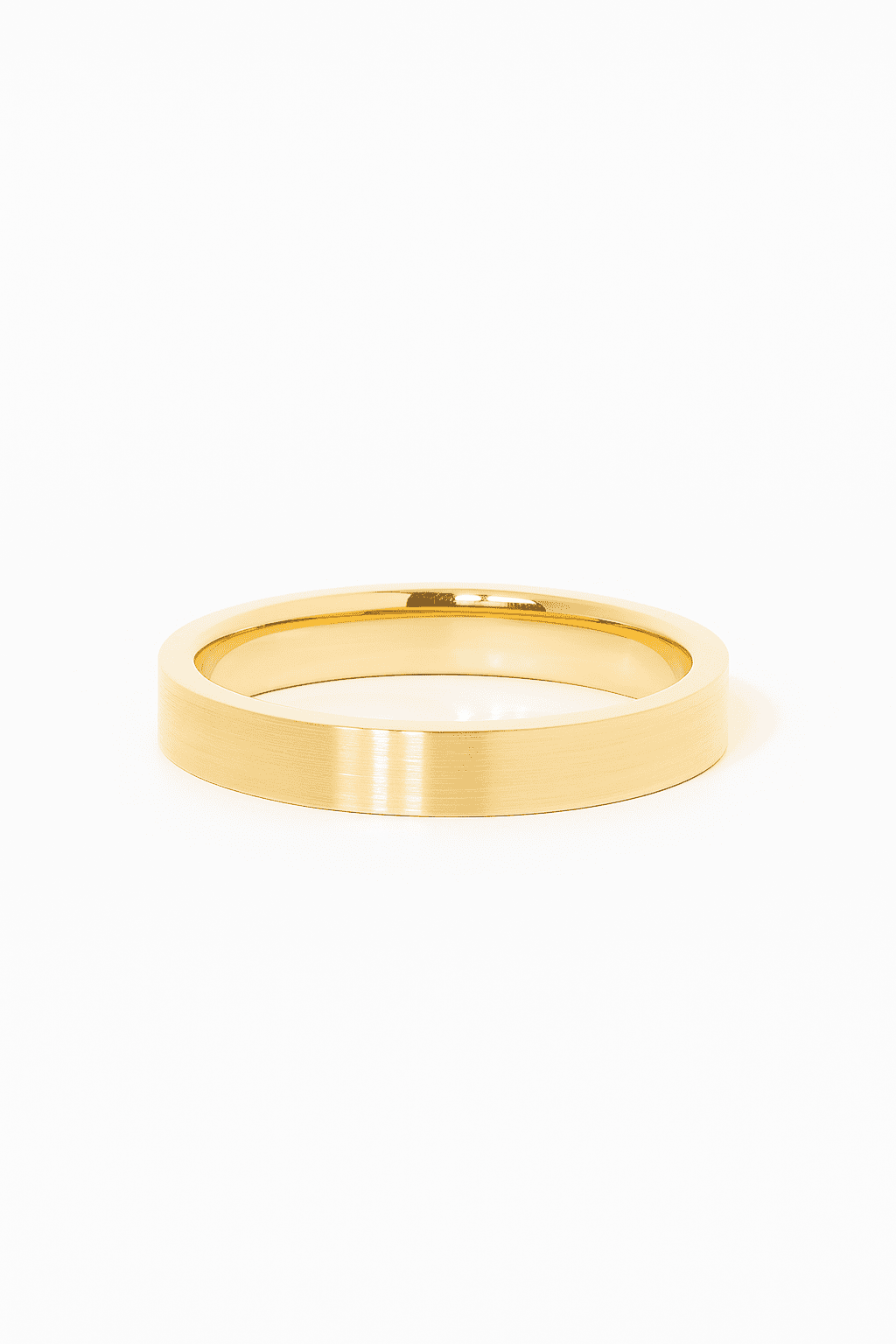 3.0mm Flat Satin Comfort Fit Band - PBD Rings