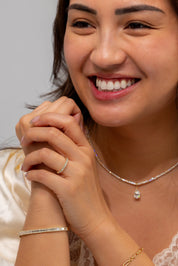 3.0mm Pavé Diamond Ring Rings Princess Bride Diamonds