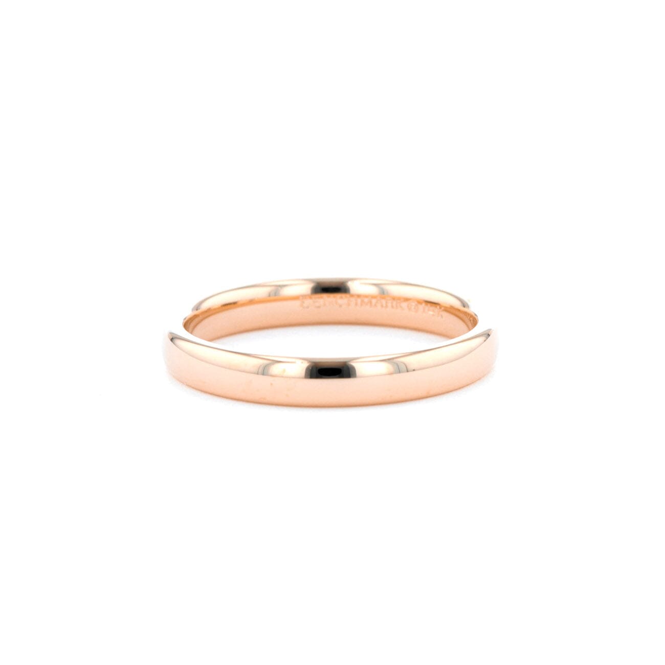 3.5mm Euro Comfort Fit High Polish Band Rings Princess Bride Diamonds