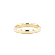 3.5mm Euro Comfort Fit High Polish Band Rings Princess Bride Diamonds