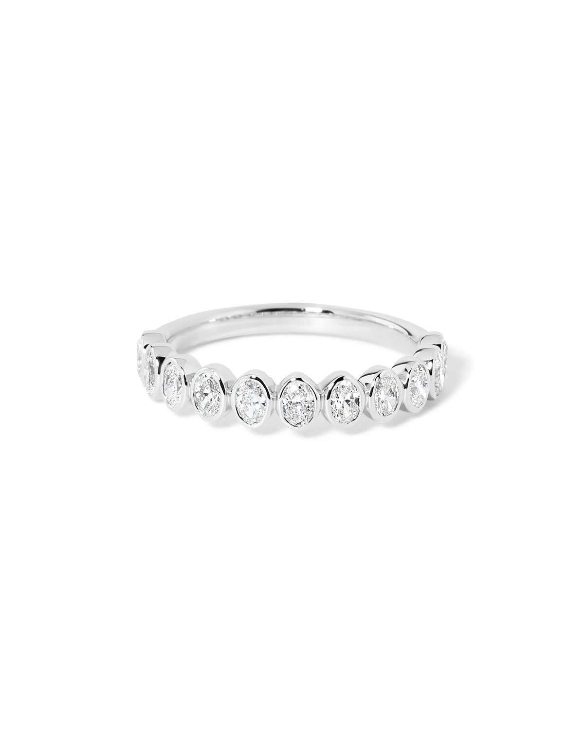 3.8mm Oval Bezel Ring - PBD Rings