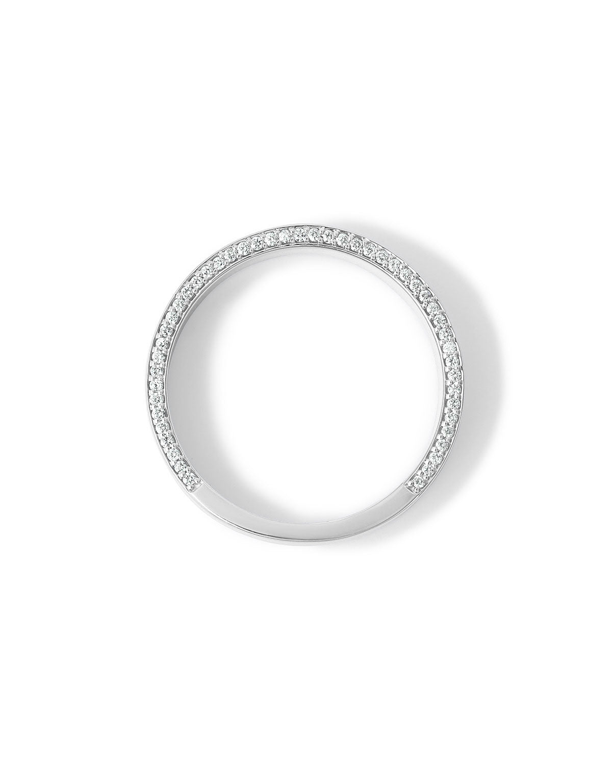 7mm Flat Polish Band with Diamond Edges