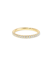 1.6mm Core Pavé Diamond Ring