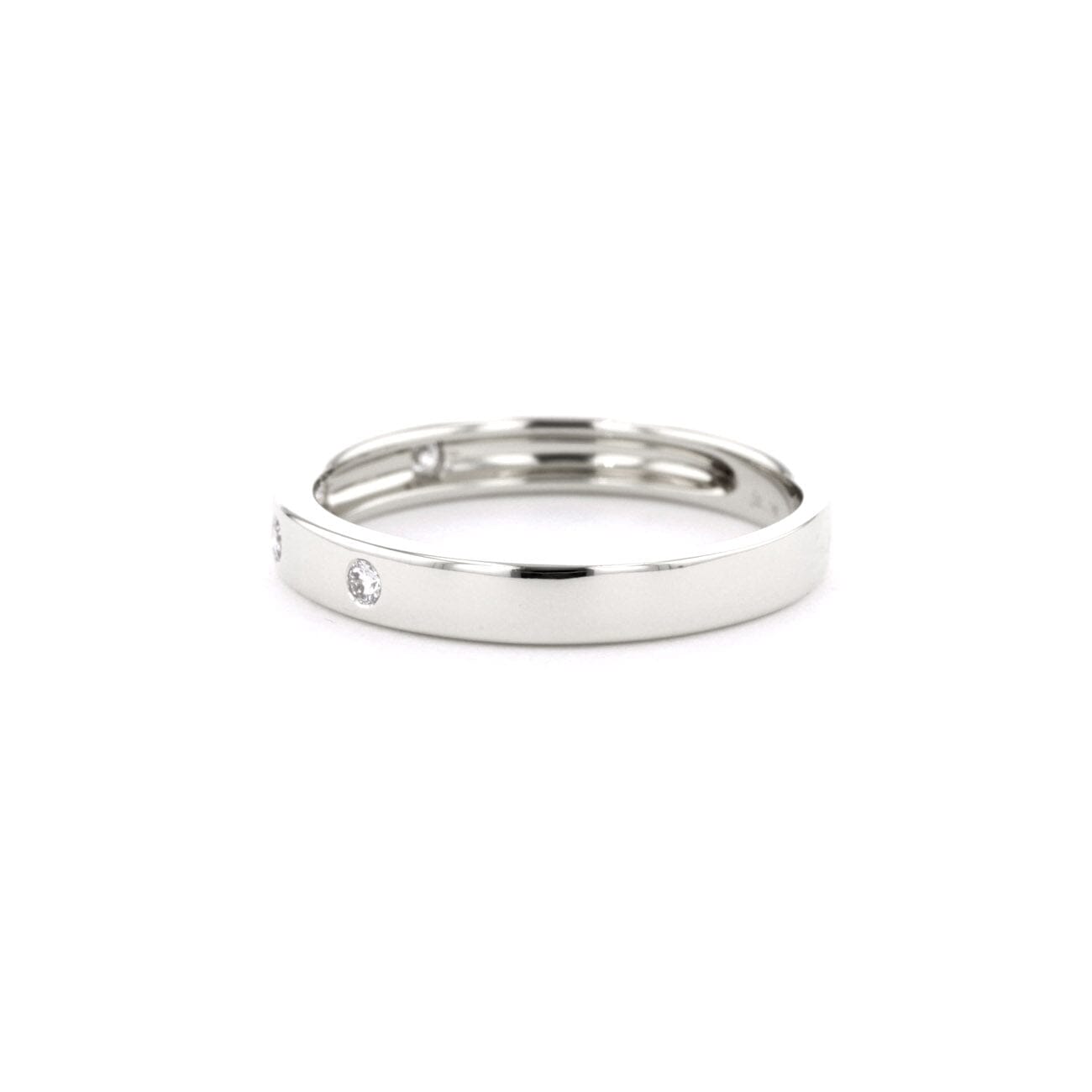 3mm Gypsy Set Diamond Band Rings Princess Bride Diamonds