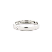 3mm Gypsy Set Diamond Band Rings Princess Bride Diamonds