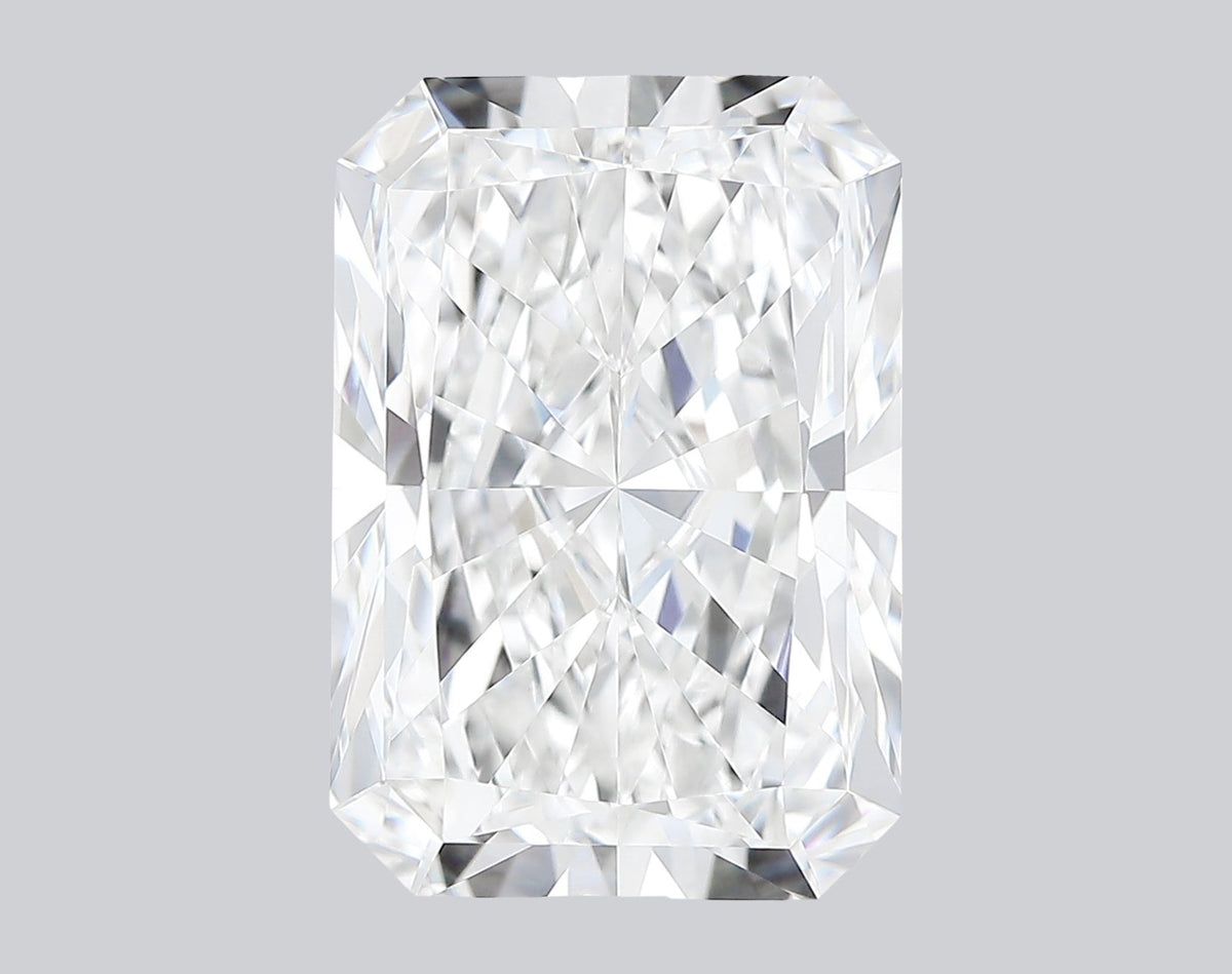 4.03 Carat E - VVS2 Radiant Lab Grown Diamond - IGI (125894) - PBD Loose Diamond