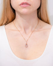4.04ct Morganite Pendant Necklace Necklaces Princess Bride Diamonds
