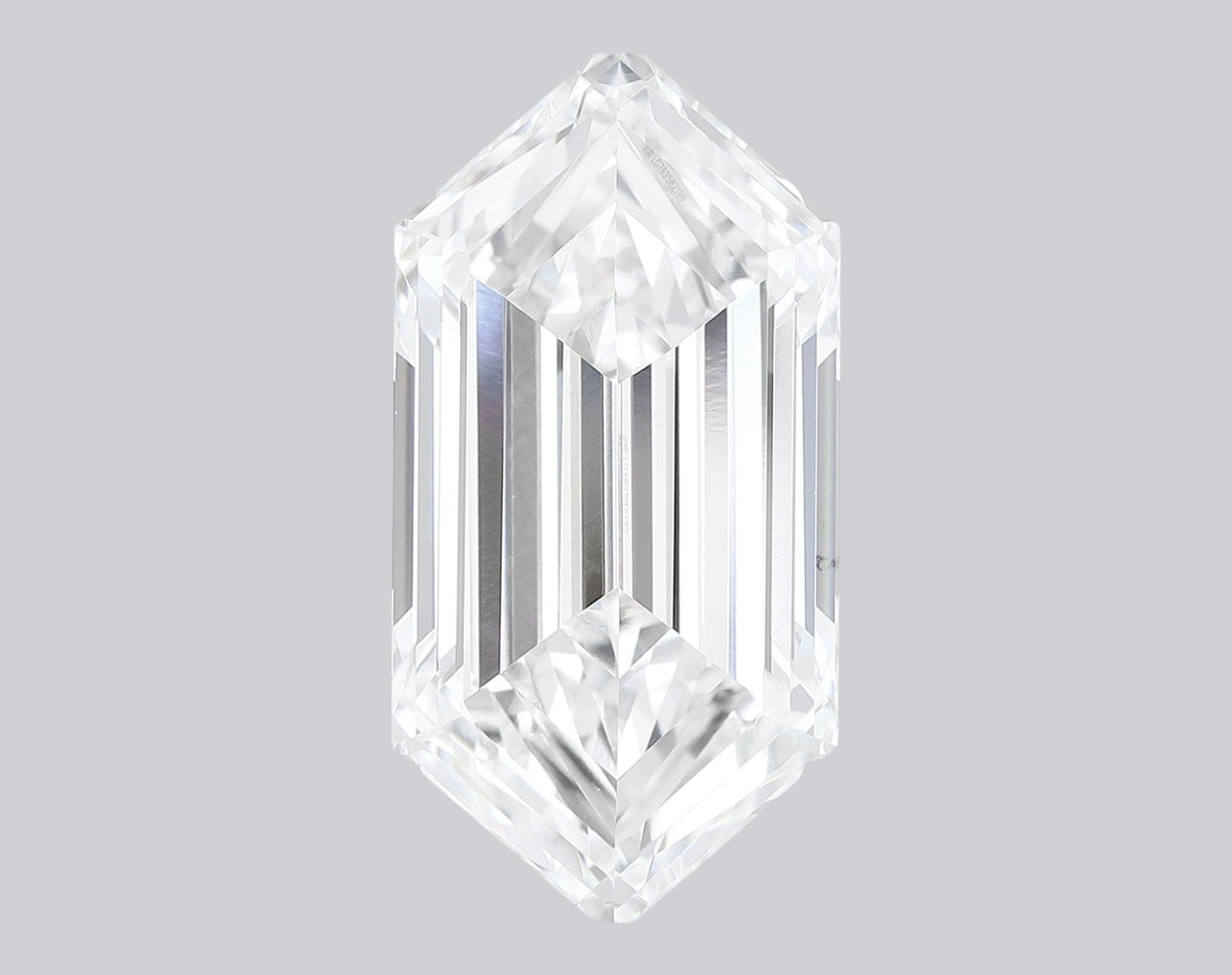 4.08 Carat D-VVS2 Hexagon Lab Grown Diamond - IGI (#127176) - PBD Loose Diamond