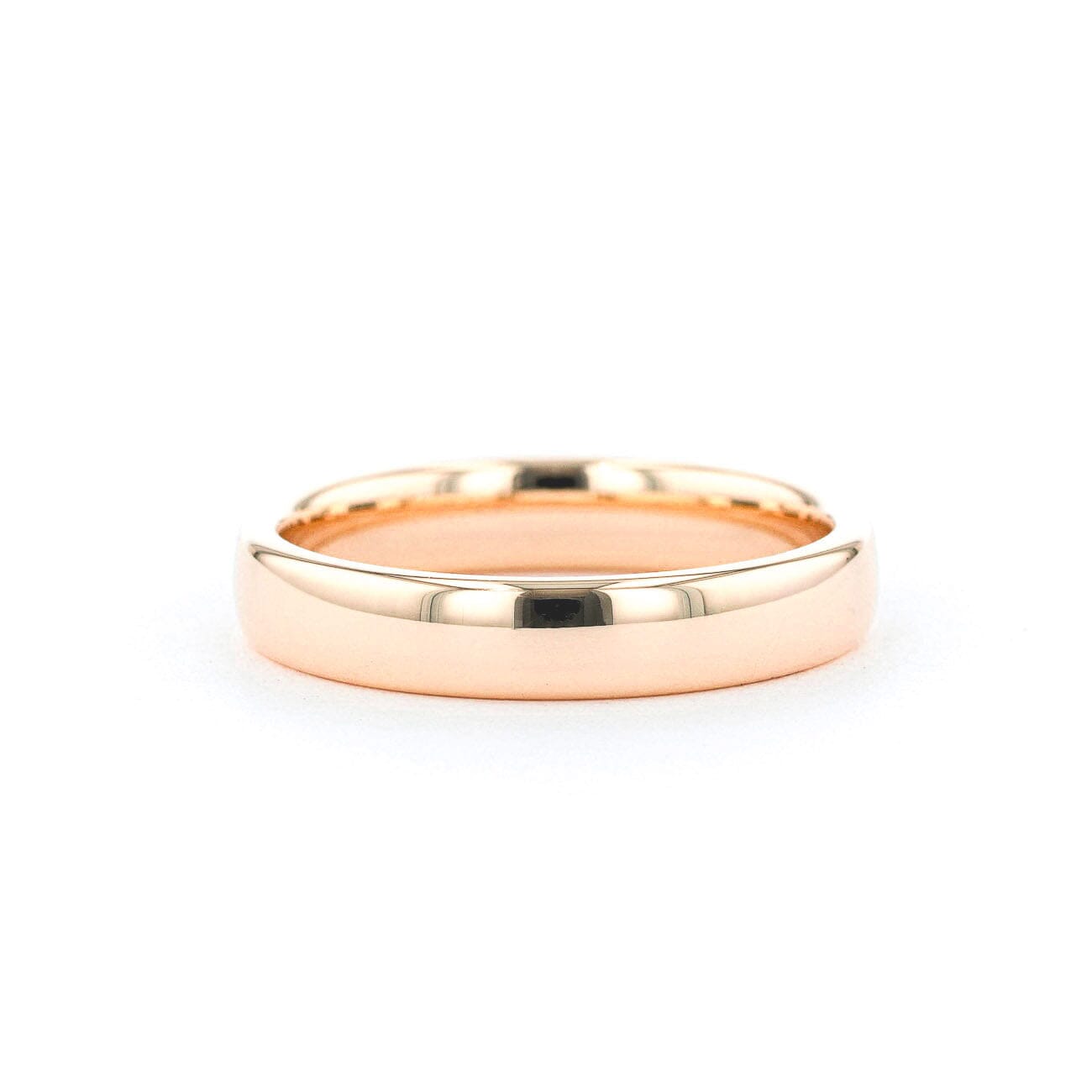 4.5mm Euro Comfort Fit High Polish Band Rings Princess Bride Diamonds