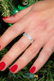 4.6mm Petite Baguette Ring Rings Princess Bride Diamonds