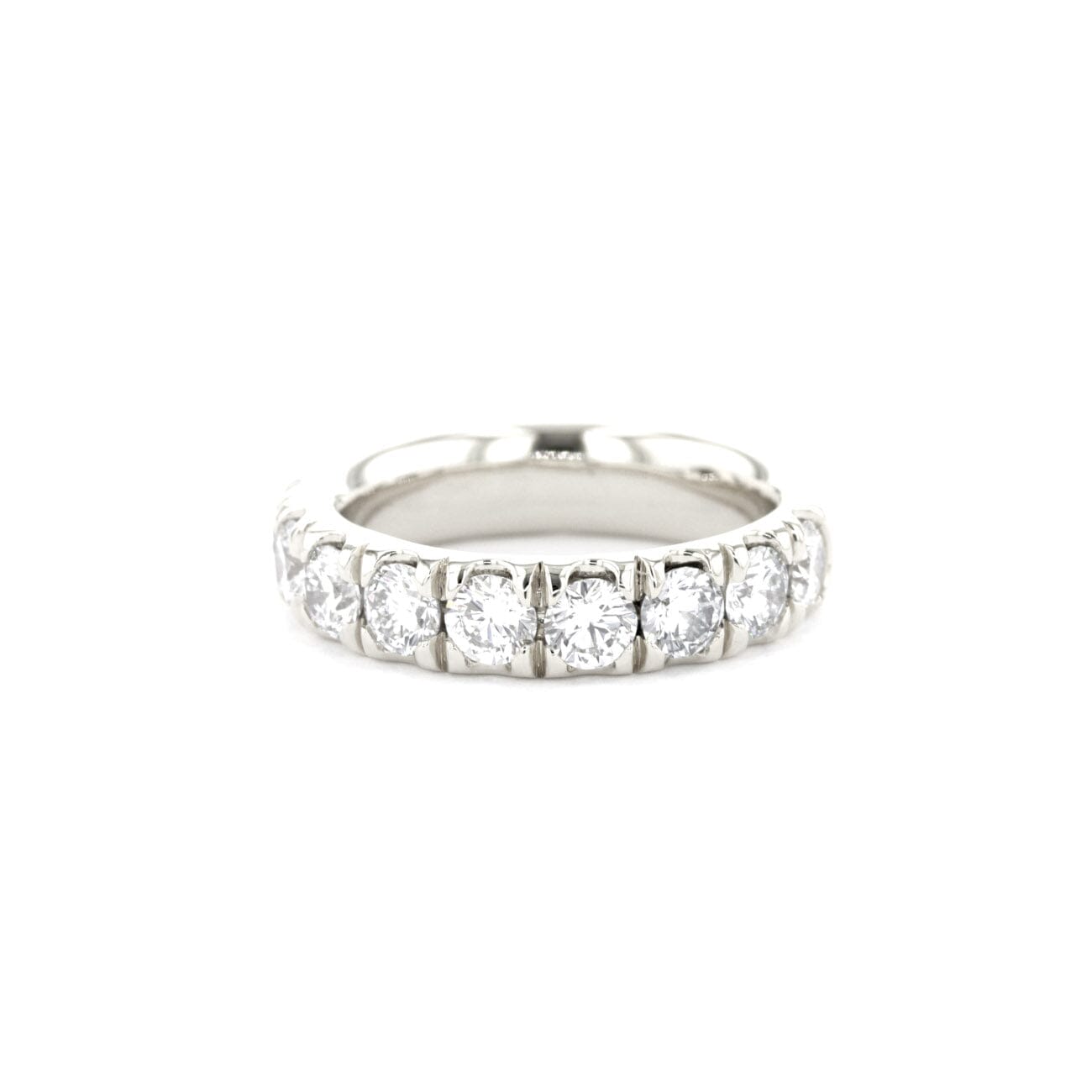 4.8mm Pavé Lab Diamond Ring Rings Princess Bride Diamonds