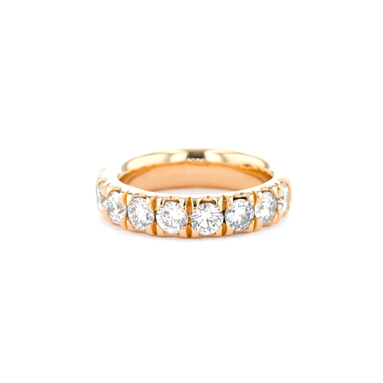 4.8mm Pavé Lab Diamond Ring Rings Princess Bride Diamonds
