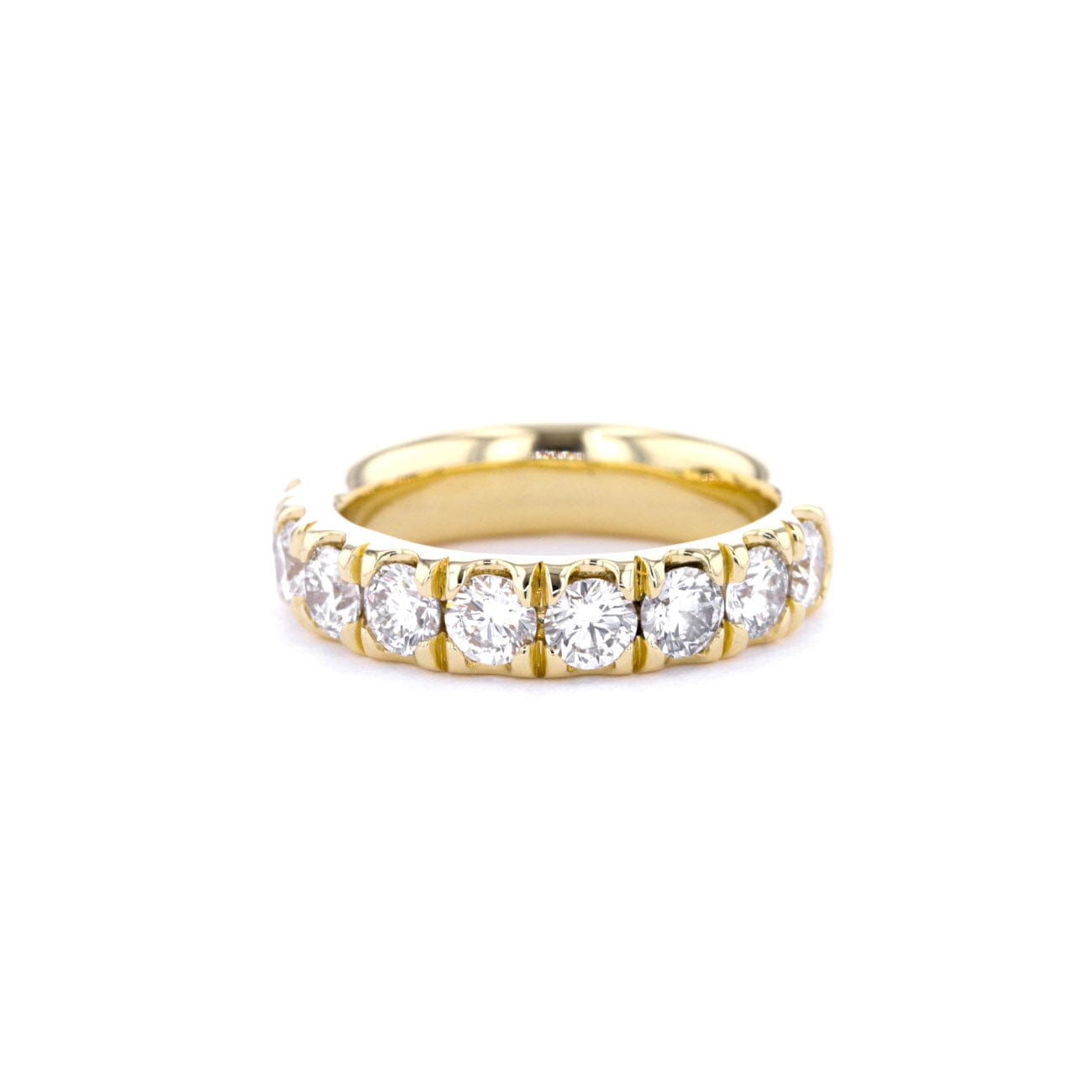 4.8mm Pavé Lab Diamond Ring Rings Princess Bride Diamonds