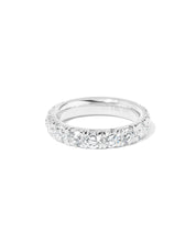 4mm Core Pavé Lab Diamond Ring