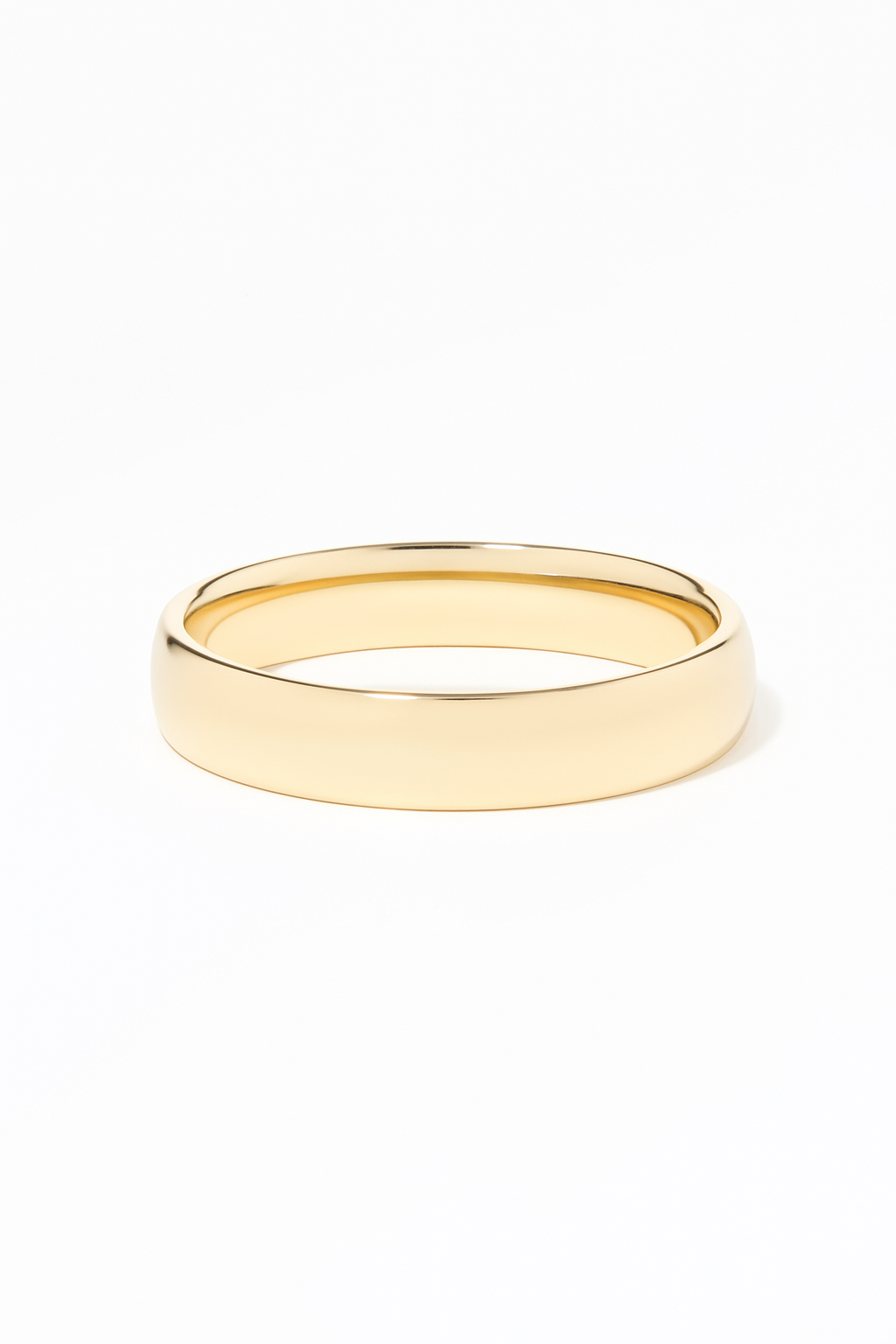 4.0mm Comfort Fit High Polish Band