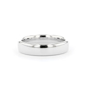 5.5mm Euro Comfort Fit High Polish Band Rings Princess Bride Diamonds