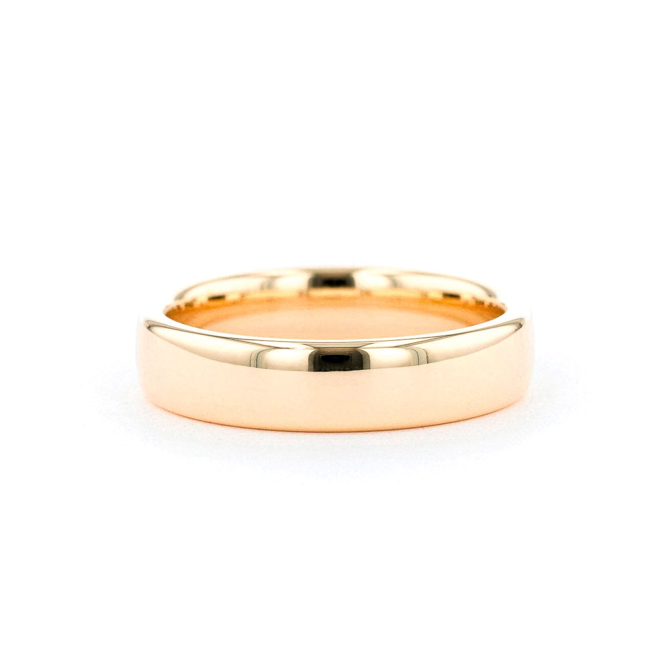 5.5mm Euro Comfort Fit High Polish Band Rings Princess Bride Diamonds