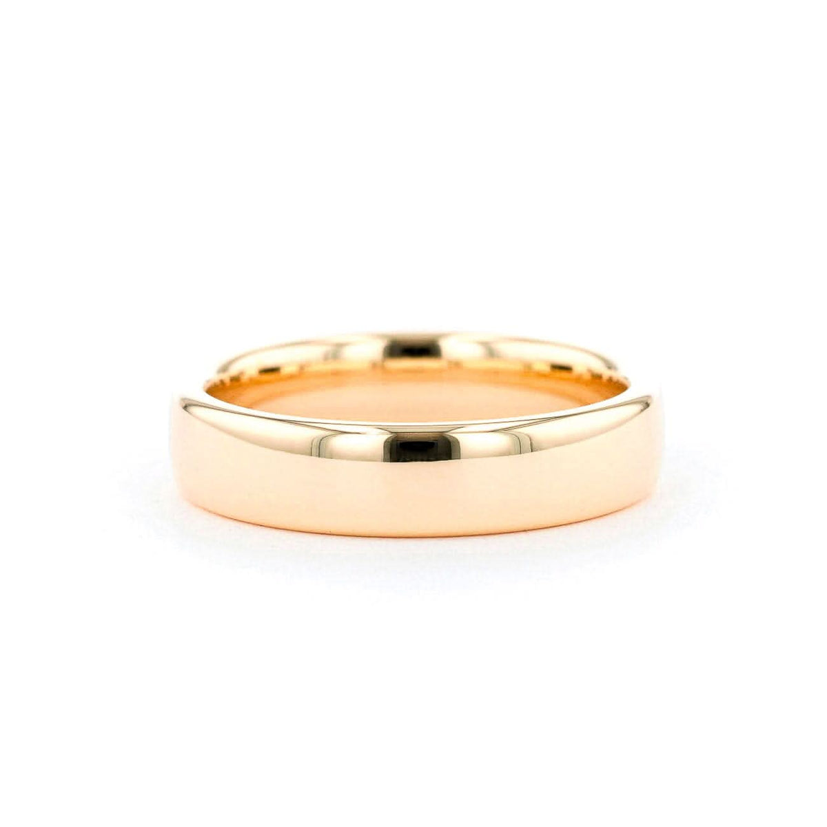 5.5mm Euro Comfort Fit High Polish Band - PBD Rings