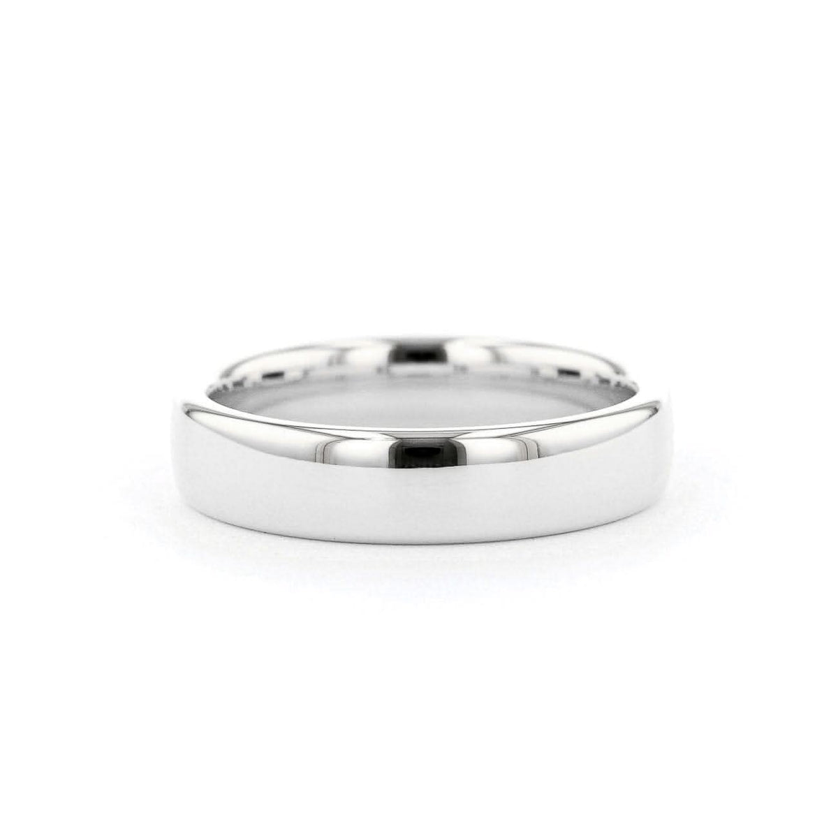 5.5mm Euro Comfort Fit High Polish Band - PBD Rings