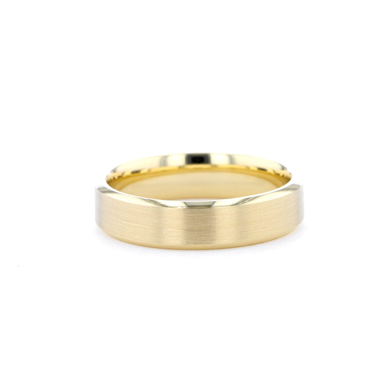 5.5mm Euro Comfort Fit Mini Bevel Rings Princess Bride Diamonds