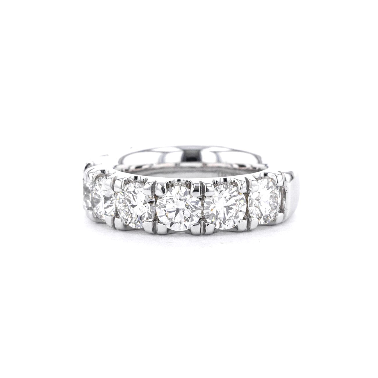 6.0mm Pavé Lab Diamond Ring Rings Princess Bride Diamonds