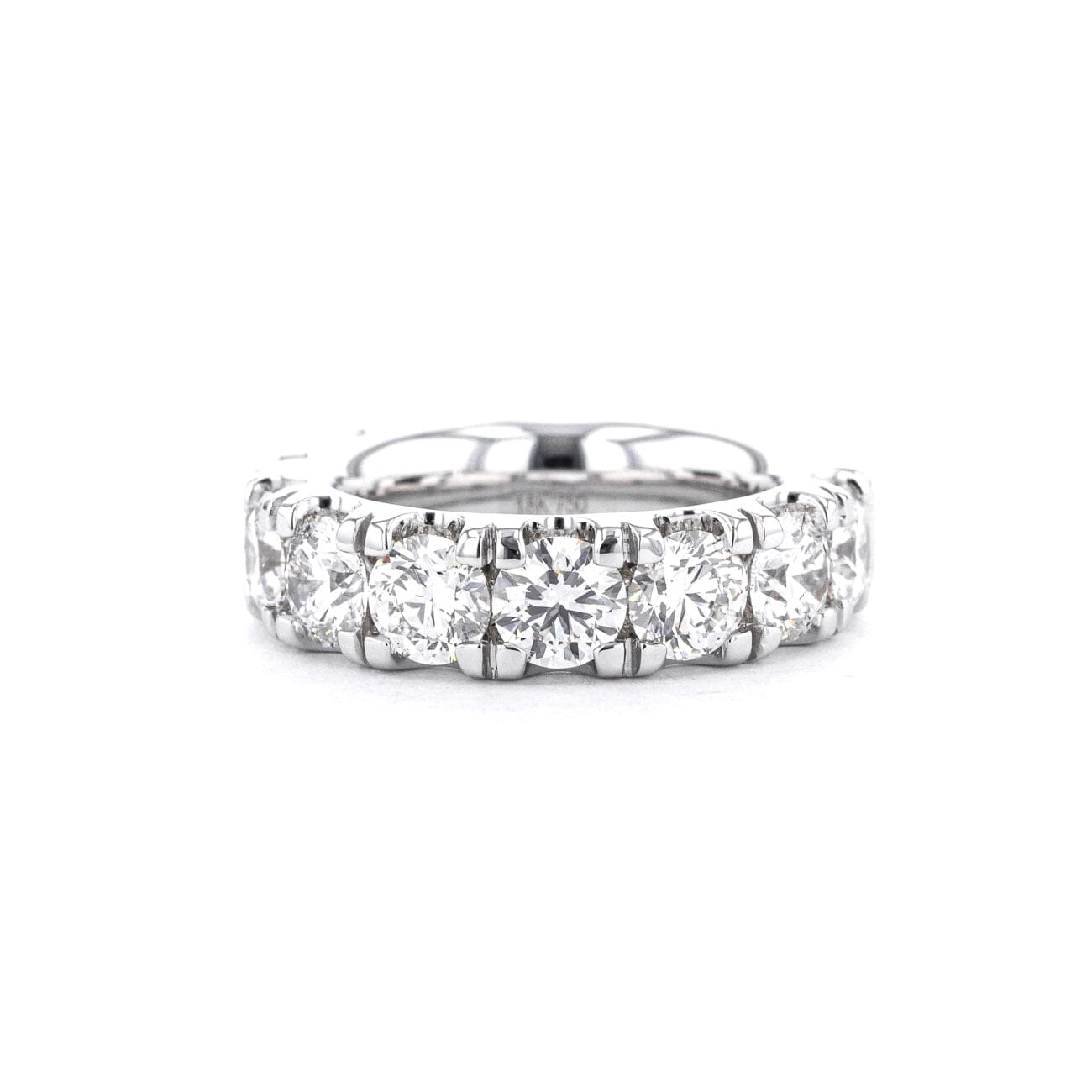 6.0mm Pavé Lab Diamond Ring Rings Princess Bride Diamonds