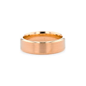 6.5mm Euro Comfort Fit Mini Bevel Rings Princess Bride Diamonds