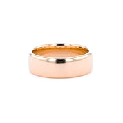 7.5mm Euro Comfort Fit High Polish Band Rings Princess Bride Diamonds
