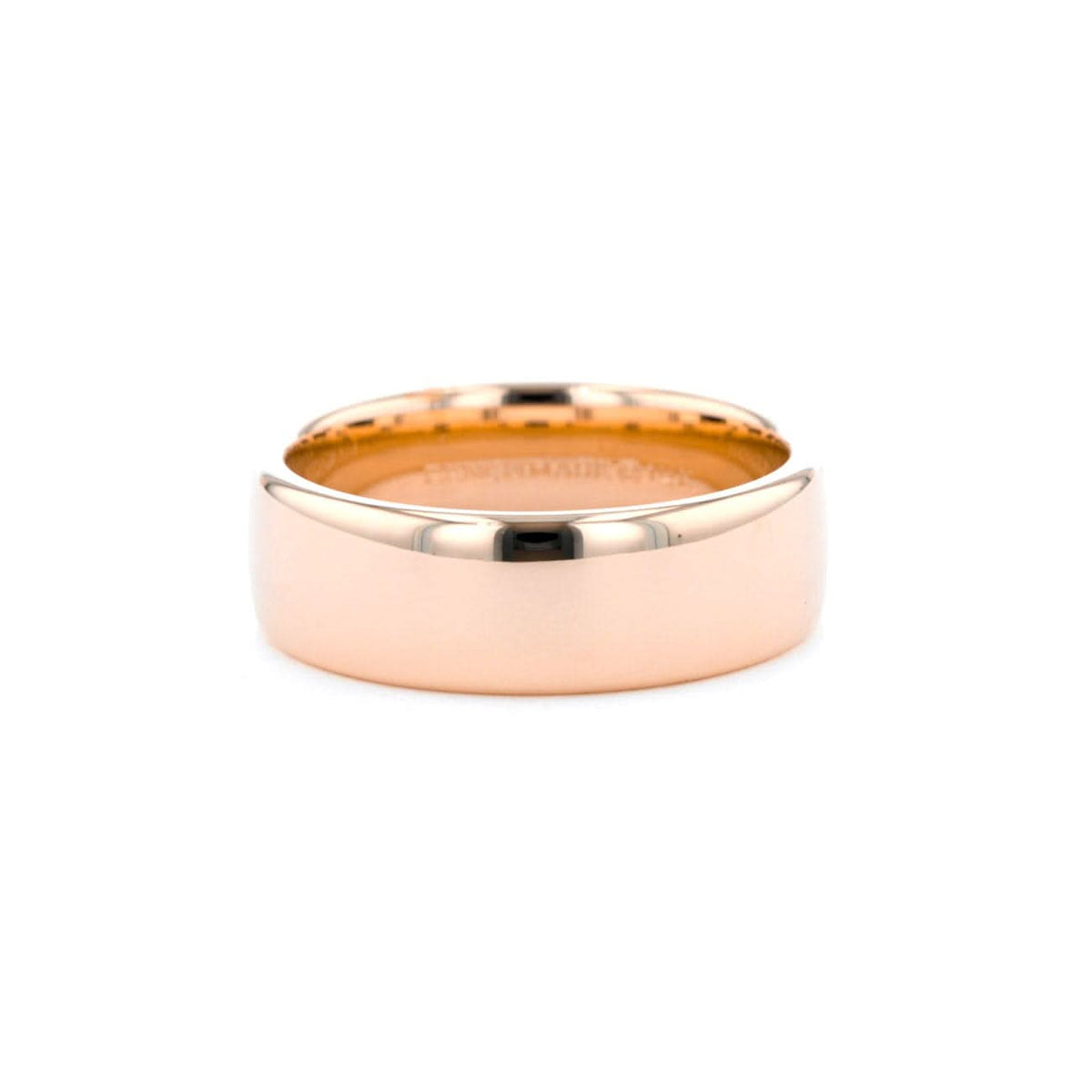 7.5mm Euro Comfort Fit High Polish Band - PBD Rings