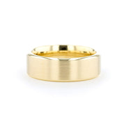 7.5mm Euro Comfort Fit Mini Bevel Rings Princess Bride Diamonds