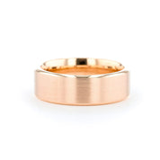 7.5mm Euro Comfort Fit Mini Bevel Rings Princess Bride Diamonds
