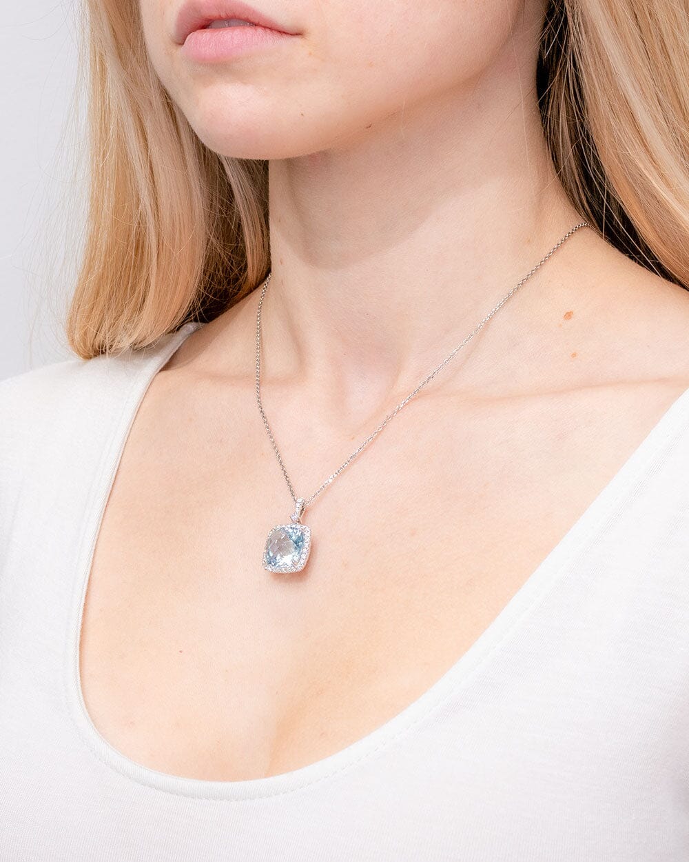 8.65ct Aquamarine Necklace Necklaces Princess Bride Diamonds