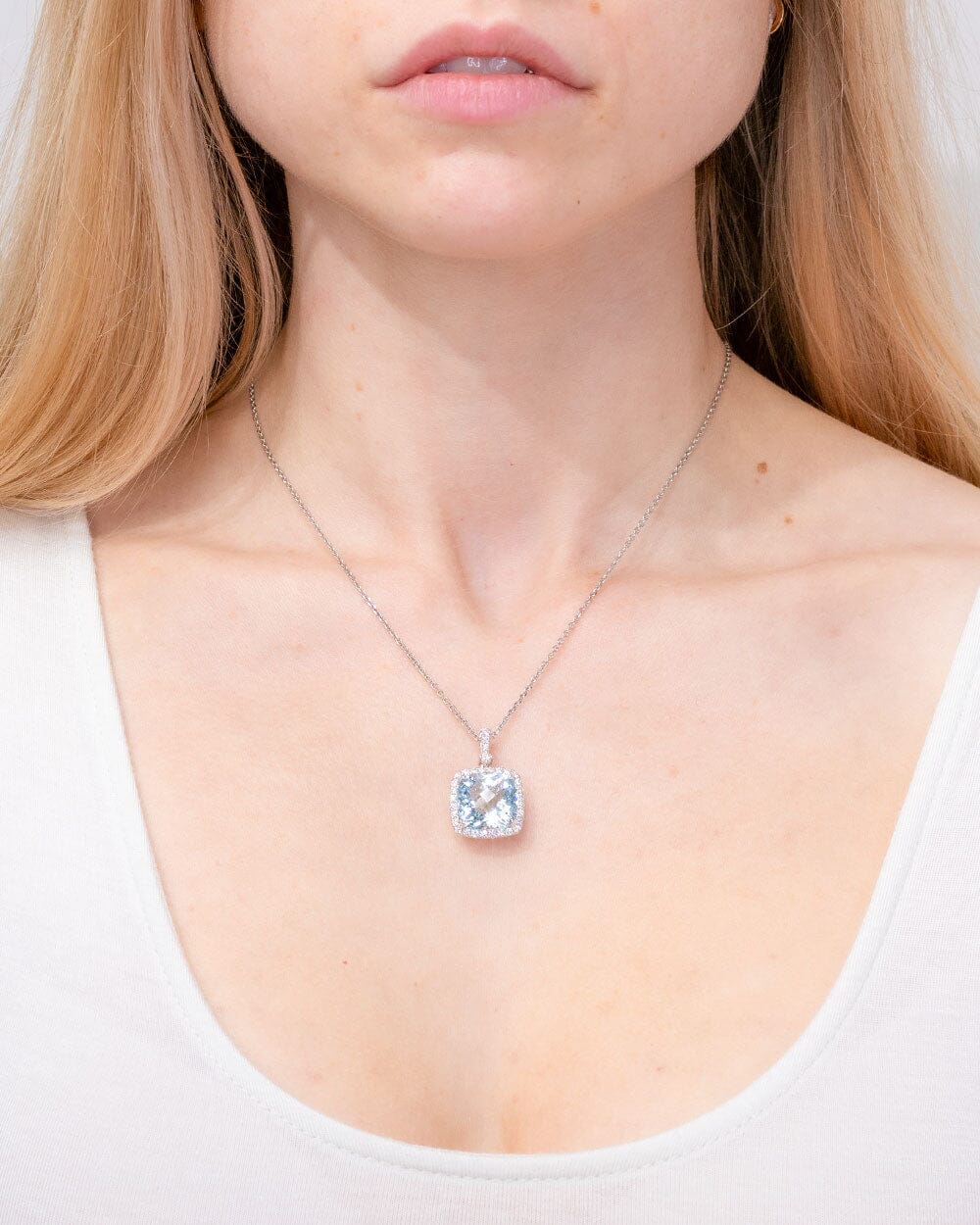 8.65ct Aquamarine Necklace Necklaces Princess Bride Diamonds