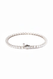 Emerald Lab Diamond Tennis Bracelet