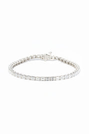 Emerald Lab Diamond Tennis Bracelet
