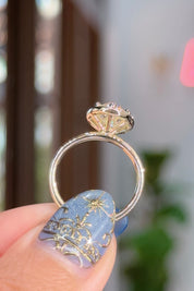 3.01ct F-VVS2 Moval Lab Diamond Dana