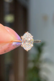 2.03ct D-VS1 Oval Lab Diamond Hana